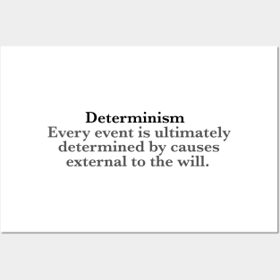 Determinism Definition Posters and Art